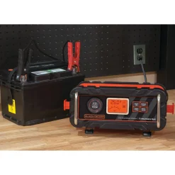 25 Amp Bench Battery Charger with 75 Amp Engine Start and Patented Alternator Check