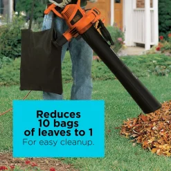 12 Amp Blower/Vacuum/Mulcher