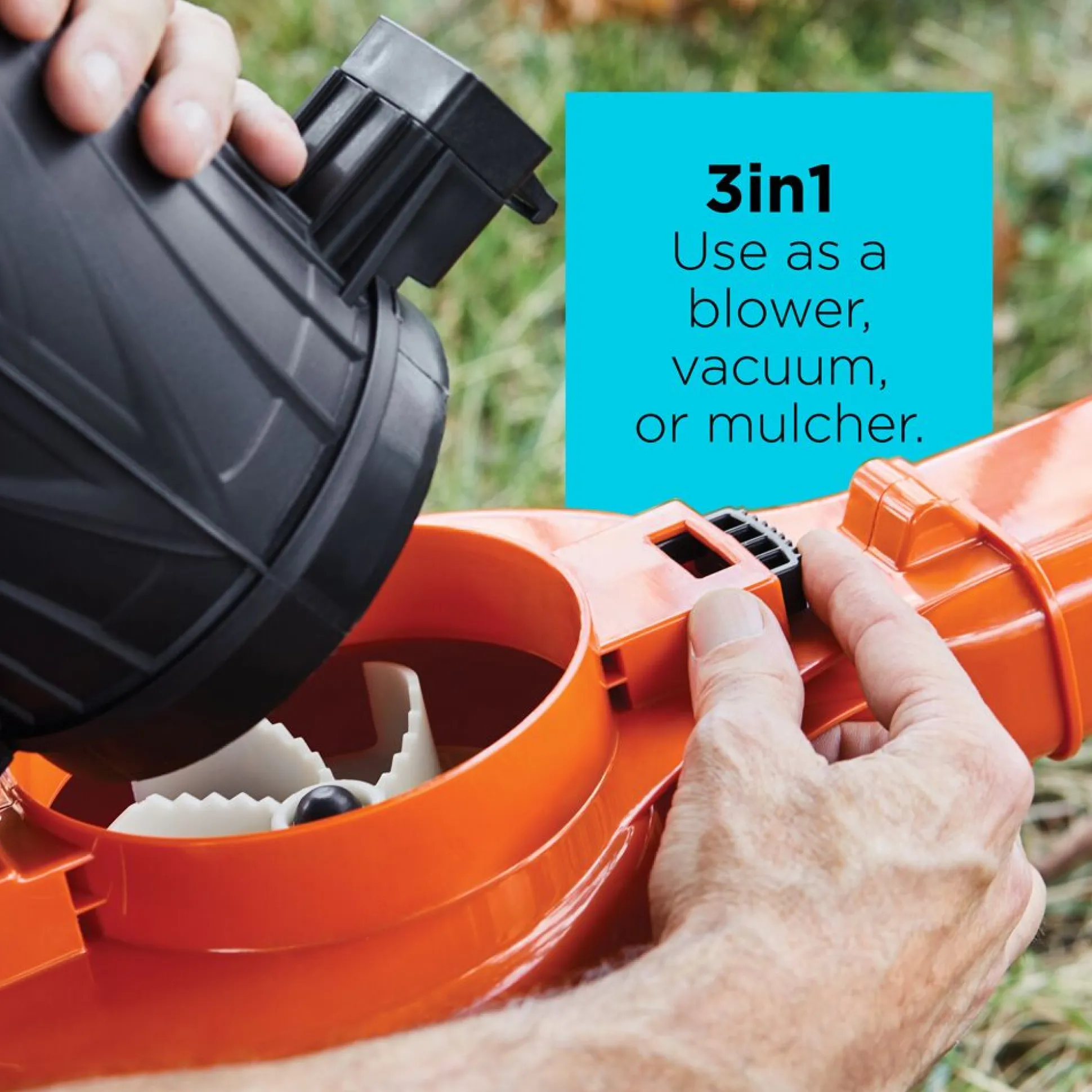12 Amp Blower/Vacuum/Mulcher