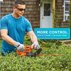 3.0 Amp 16 In. Electric compact Hedge Trimmer