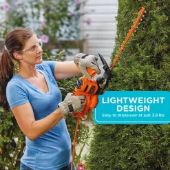 3.0 Amp 16 In. Electric compact Hedge Trimmer