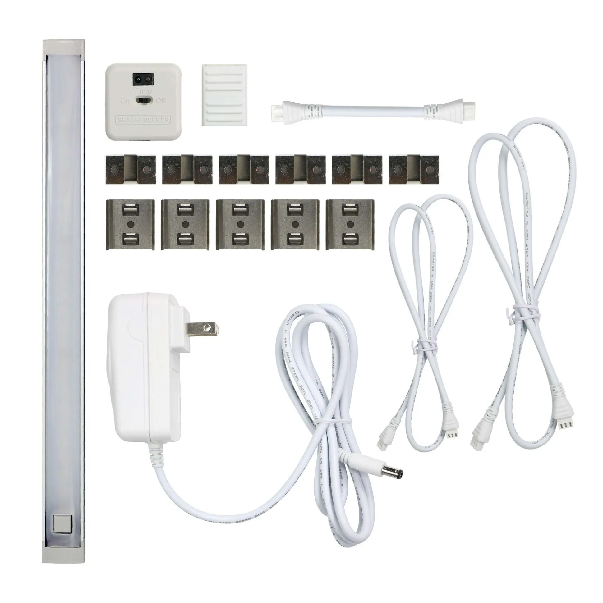 1-Bar LED Under Cabinet Lighting Kit, Warm White, 9"