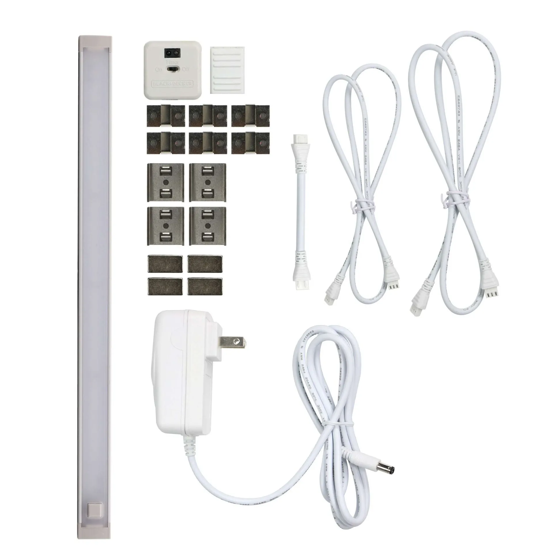 1-Bar LED Under Cabinet Lighting Kit Natural Daylight, 12"