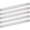 5-Bar LED Under Cabinet Lighting KIT, Cool White, 9"