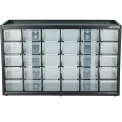 Bd Small 30 Drawer Bin System Blk