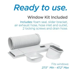 10,000 BTU SACC/CEC (14,000 BTU ASHRAE) Portable Air Conditioner with Heat