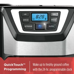 12-Cup Mill+Brew Coffee Maker