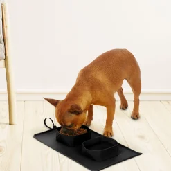Double Pet Travel Bowl 2X2 Cup