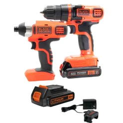 Drill, Impact Driver + Extra Battery and Charger