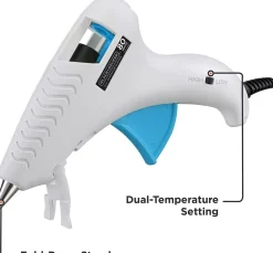 Dual Temperature (High/Low) Hot Glue Gun
