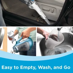 dustbuster® AdvancedClean Cordless Handheld Vacuum, White