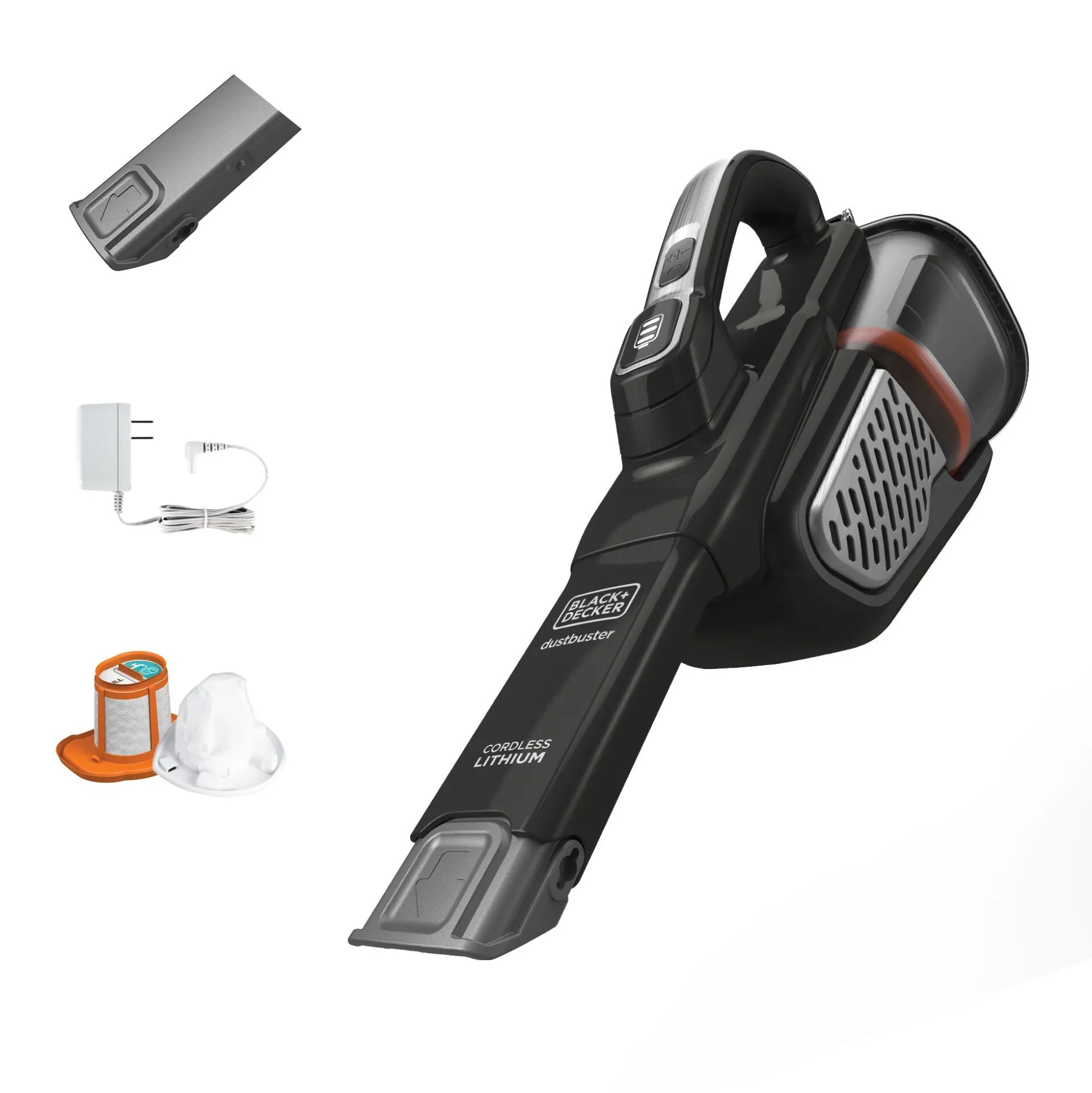 dustbuster® Handheld Vacuum, Cordless, Advancedclean+, Black