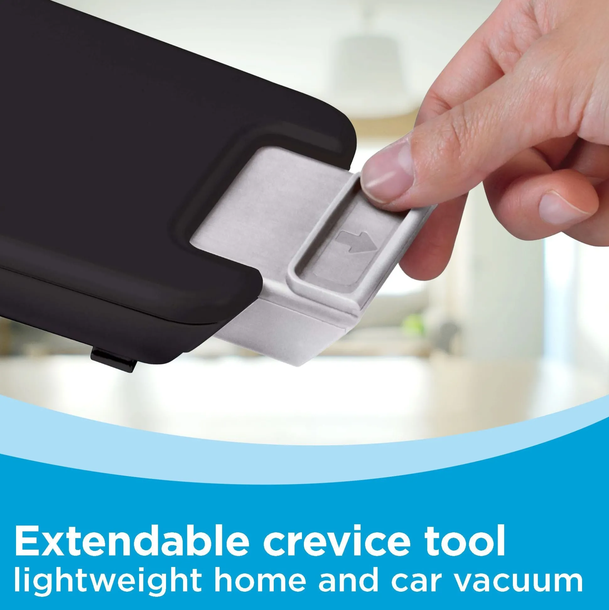 dustbuster® PIVOT VAC™ Cordless Handheld Vacuum, Extendible Crevice Tool, Pivot Nozzle, Strong Suction