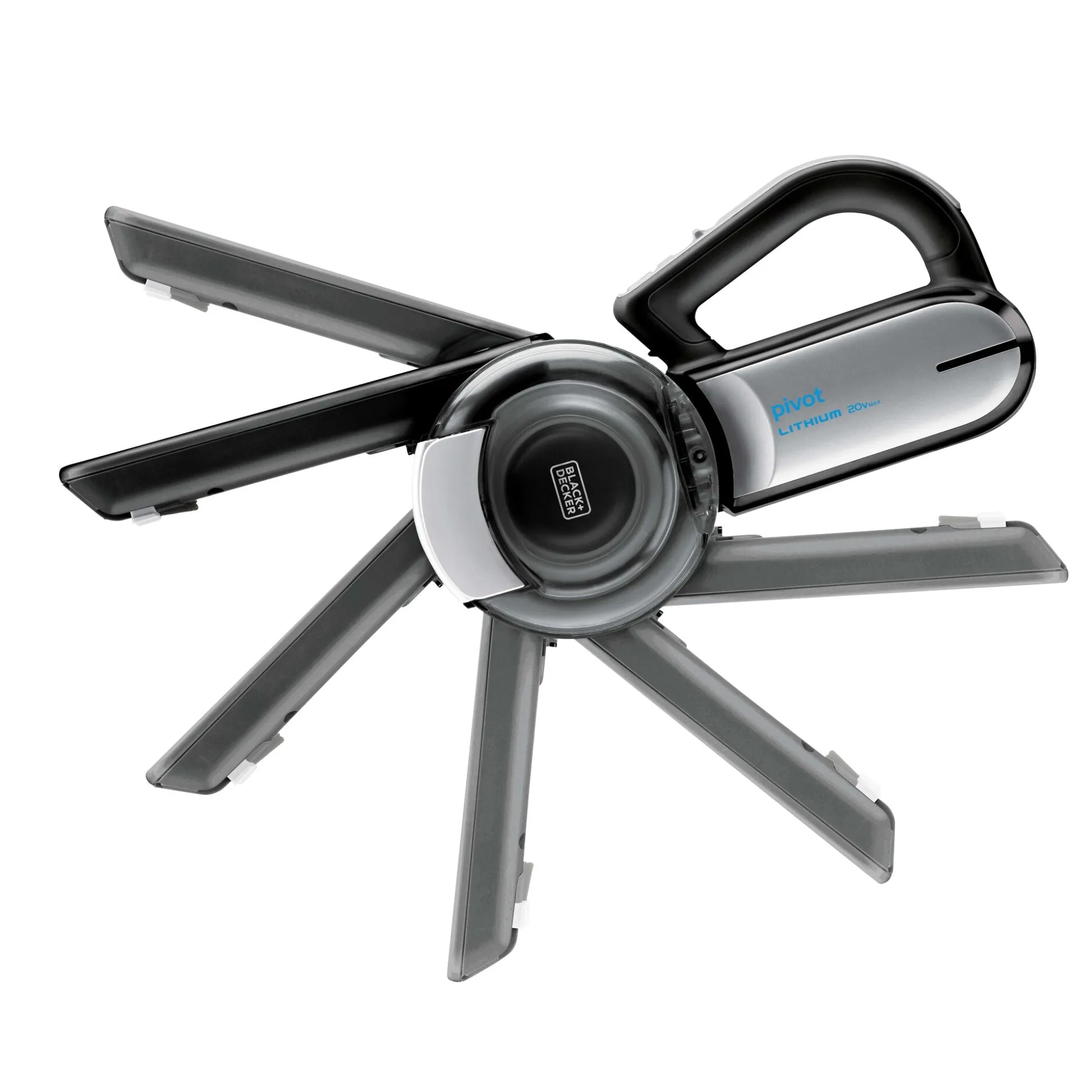 dustbuster® PIVOT VAC™ Cordless Handheld Vacuum, Extendible Crevice Tool, Pivot Nozzle, Strong Suction