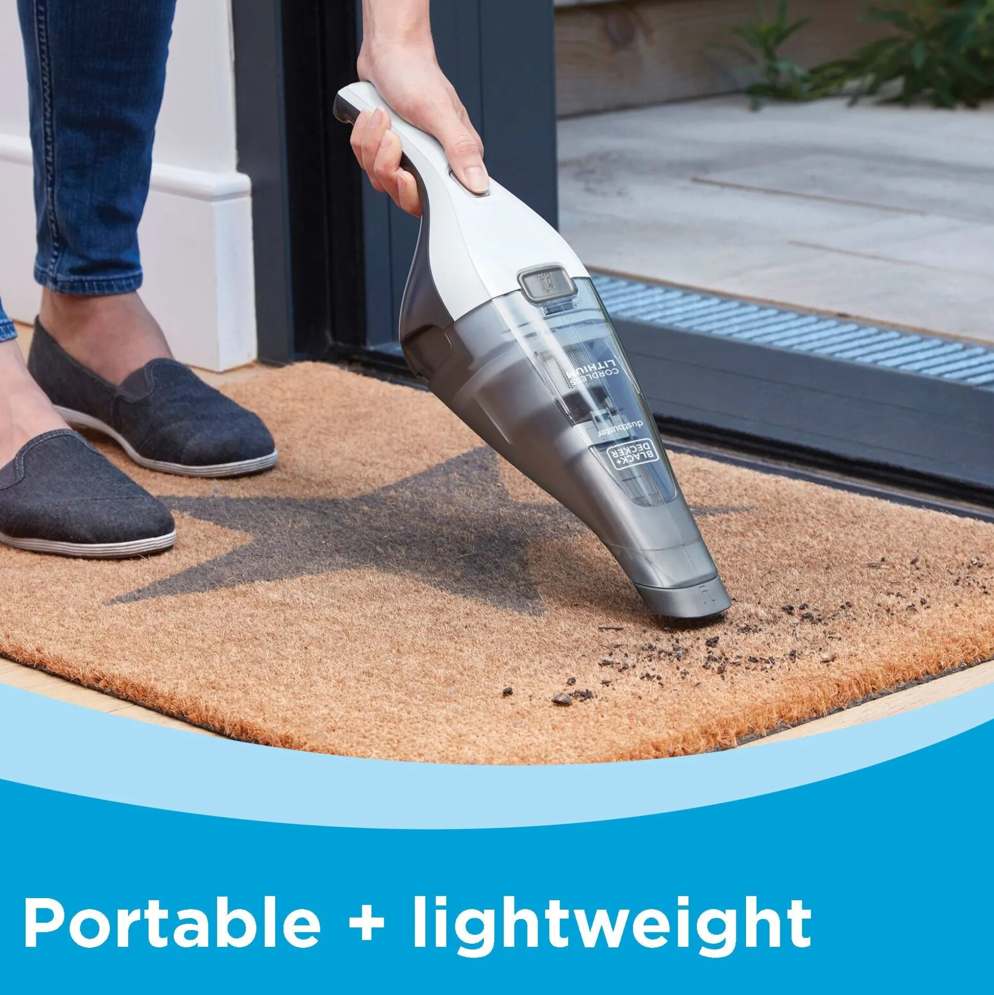 dustbuster® QuickClean™ Cordless Handheld Vacuum, Strong Suction