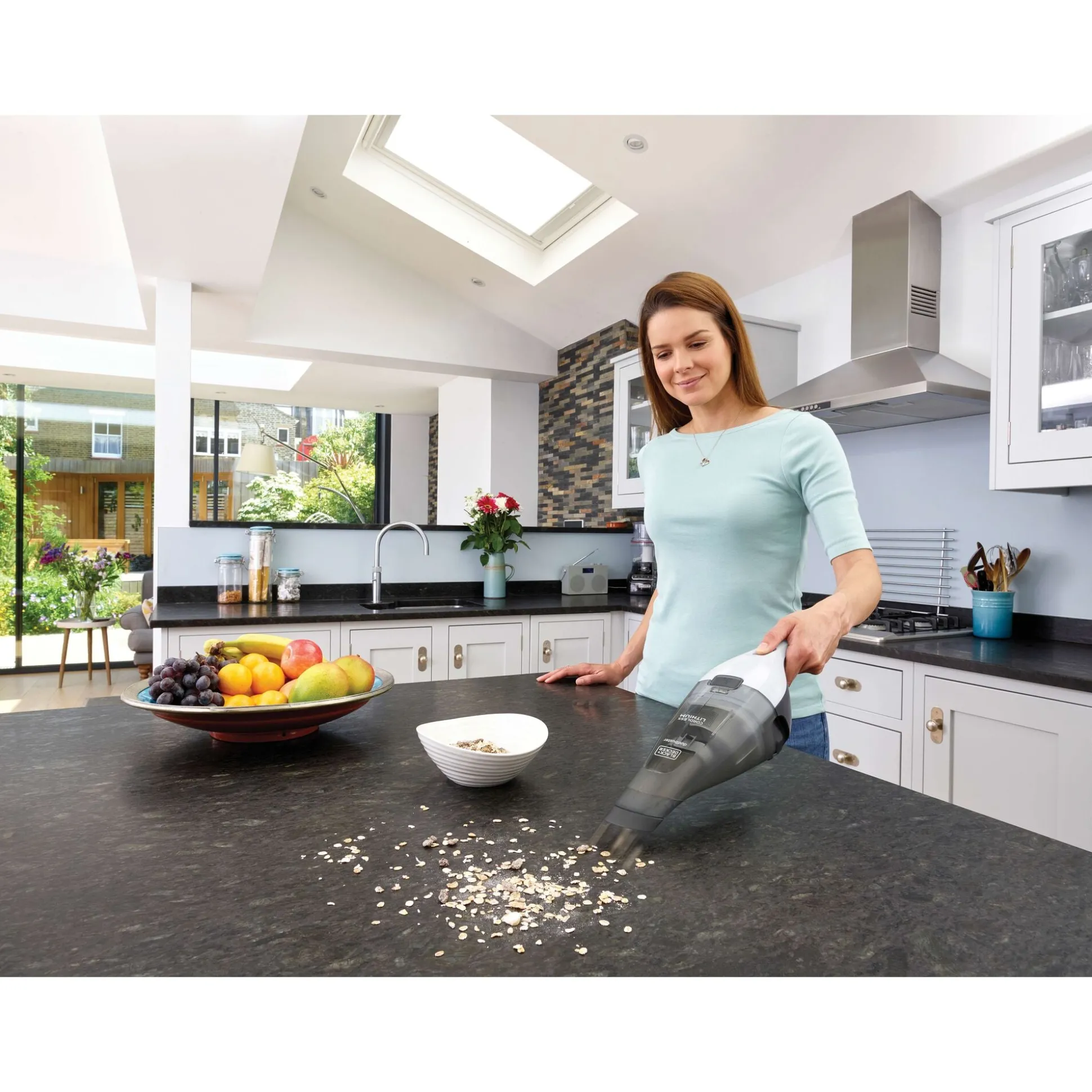 dustbuster® QuickClean™ Cordless Handheld Vacuum, Strong Suction