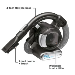 dustbuster® 20V MAX* Flex™ Cordless Stick Vacuum with Floor Head and Pet Hair Brush