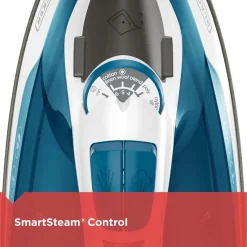 Easy Steam Compact Iron with EvenSteam TrueGlide Non-Stick Soleplate