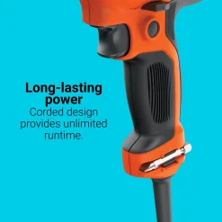 Electric Drill Driver Kit, 3/8 In., 6.0 Amp Corded
