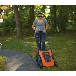 Electric Lawn Mower, Corded, 13-Amp, 20-Inch