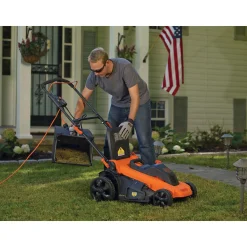 Electric Lawn Mower, Corded, 13-Amp, 20-Inch