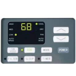 12,000 Energy Star Electronic Air Conditioner With Remote