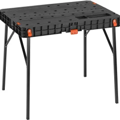 Foldable Workbench, 33.5 in. x 23.5 in. x 29 in., Black