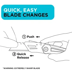Folding Utility Knife with Blade
