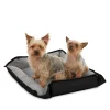 Four Way Pet Bed for Medium Dogs 24X20X3 In, Black