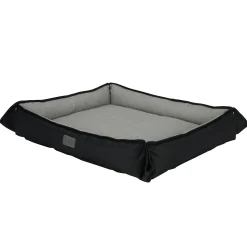 Four Way Pet Bed for Medium Dogs 24X20X3 In, Black