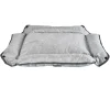 Four Way Pet Bed for Small Dogs 20X16X3 In, Grey