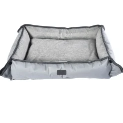 Four Way Pet Bed for Small Dogs 20X16X3 In, Grey