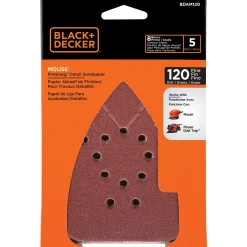 120G MOUSE™ Sandpaper, 5-Pack