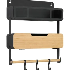 Hanging / Magnetic Rack System Shelf With Door W/Brackets (T)