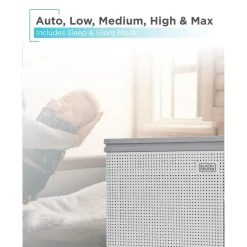 18 In. Air Purifier With UVU Technology