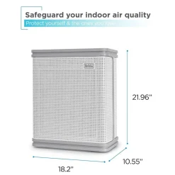 18 In. Air Purifier With UVU Technology