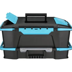 19 inch 2 in 1 Stackable Storage Caddy and Organizer