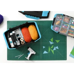 19 inch 2 in 1 Stackable Storage Caddy and Organizer