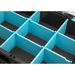 19 inch 2 in 1 Stackable Storage Caddy and Organizer