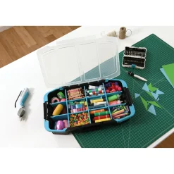 19 inch Stackable Portable Storage Organizer