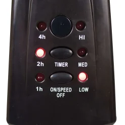 18 In. Stand Fan Remote, Round Base