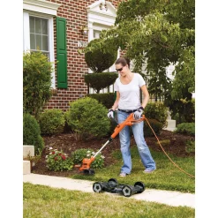 3-in-1 String Trimmer/Edger & Lawn Mower, 6.5-Amp, 12-Inch, Corded