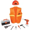 Junior 12 Pc. Carpenter Dress-Up Set With Toy Tools