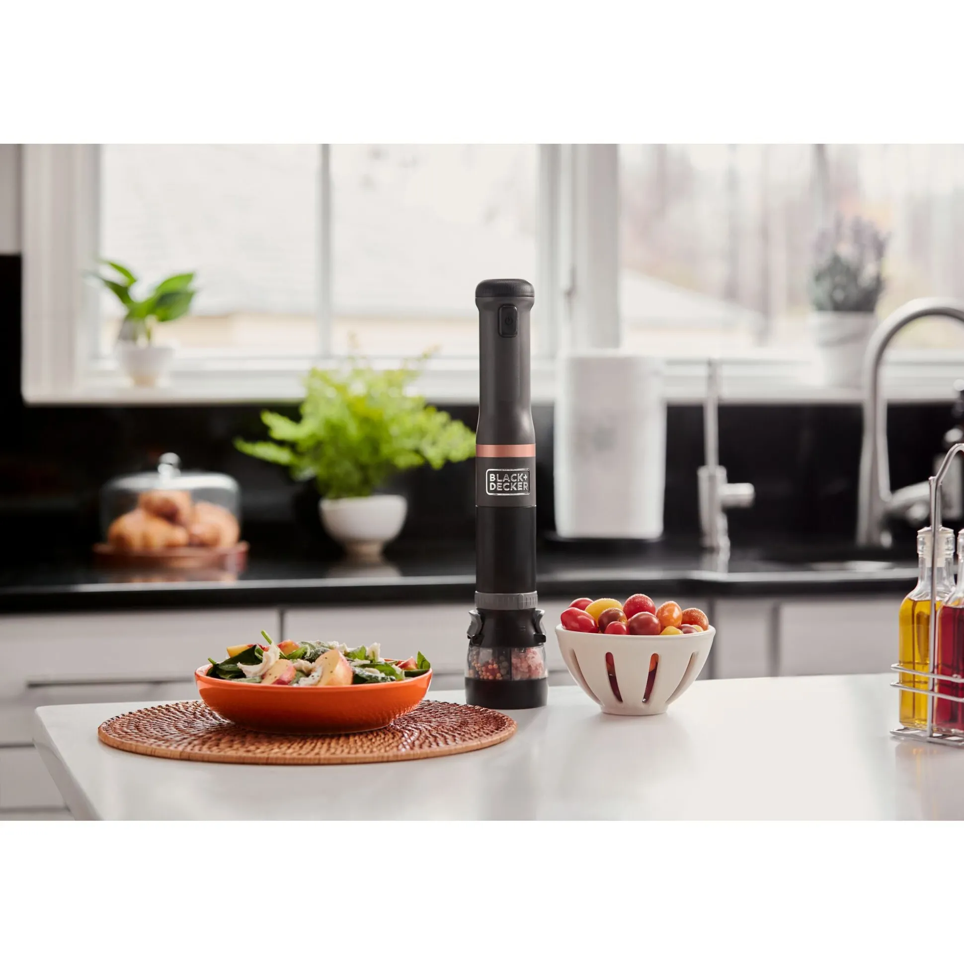 kitchen wand™ 2 in 1 Salt and Pepper Grinder Attachment