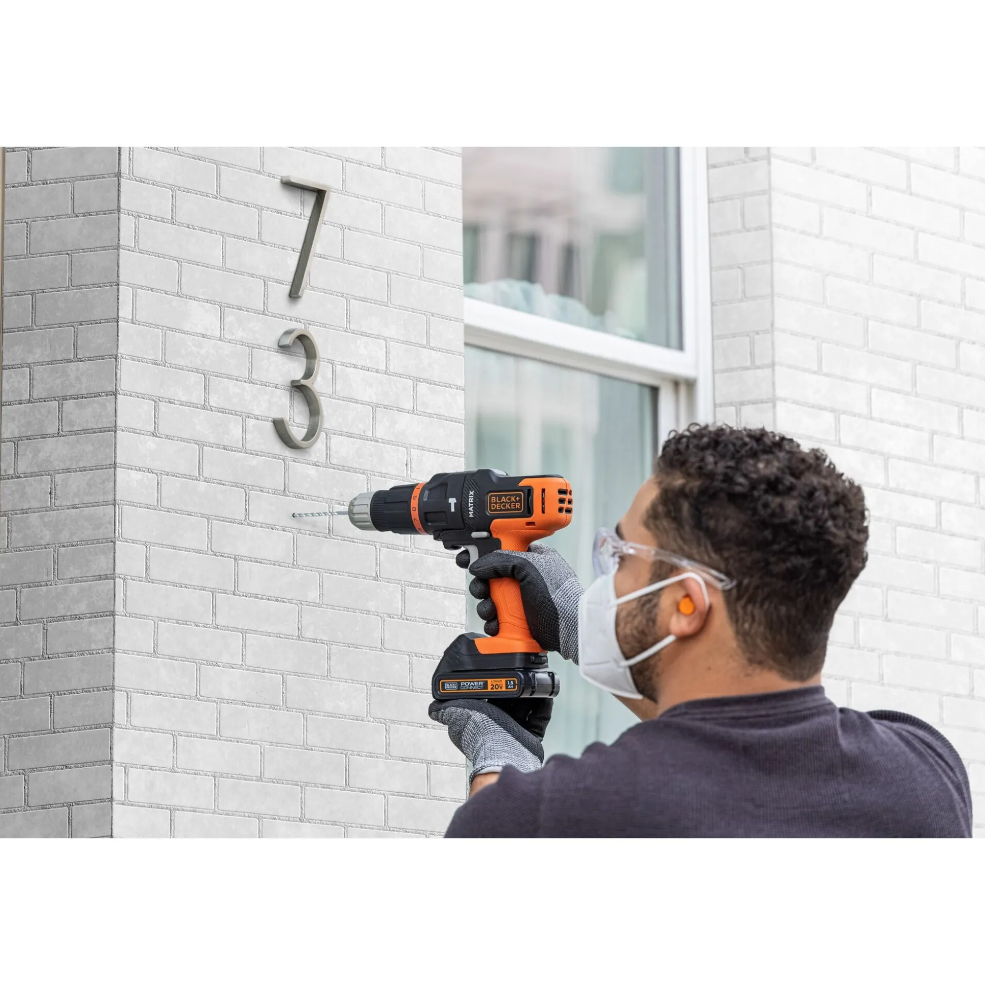 MATRIX™ Hammer Drill, Easy Attachment with 2-Speed Setting