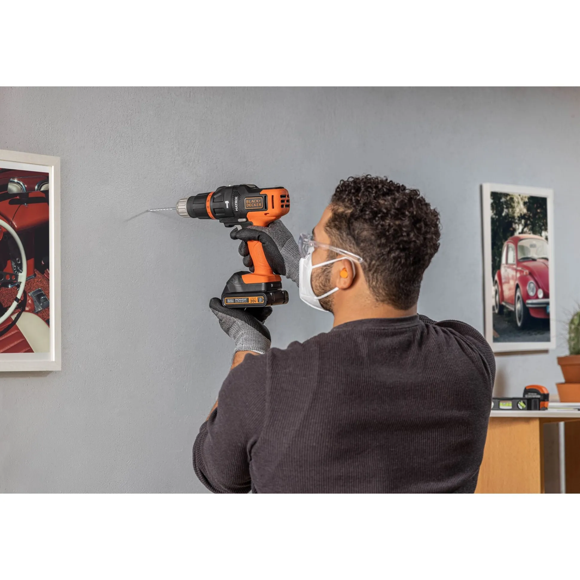 MATRIX™ Hammer Drill, Easy Attachment with 2-Speed Setting