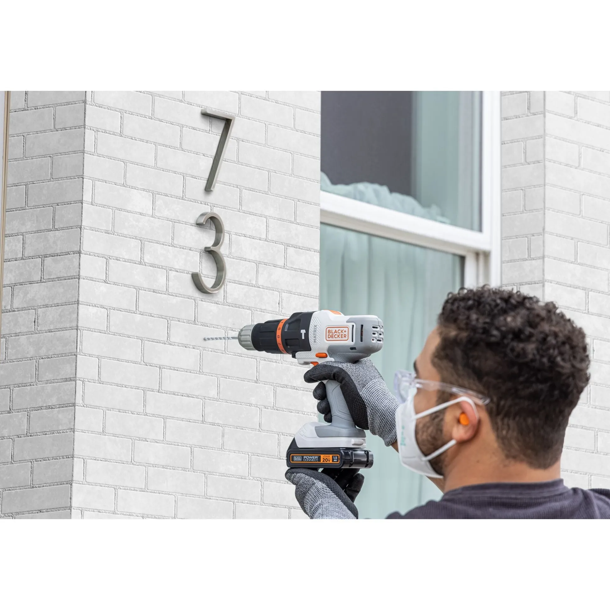 MATRIX™ Hammer Drill, Easy Attachment with 2-Speed Setting