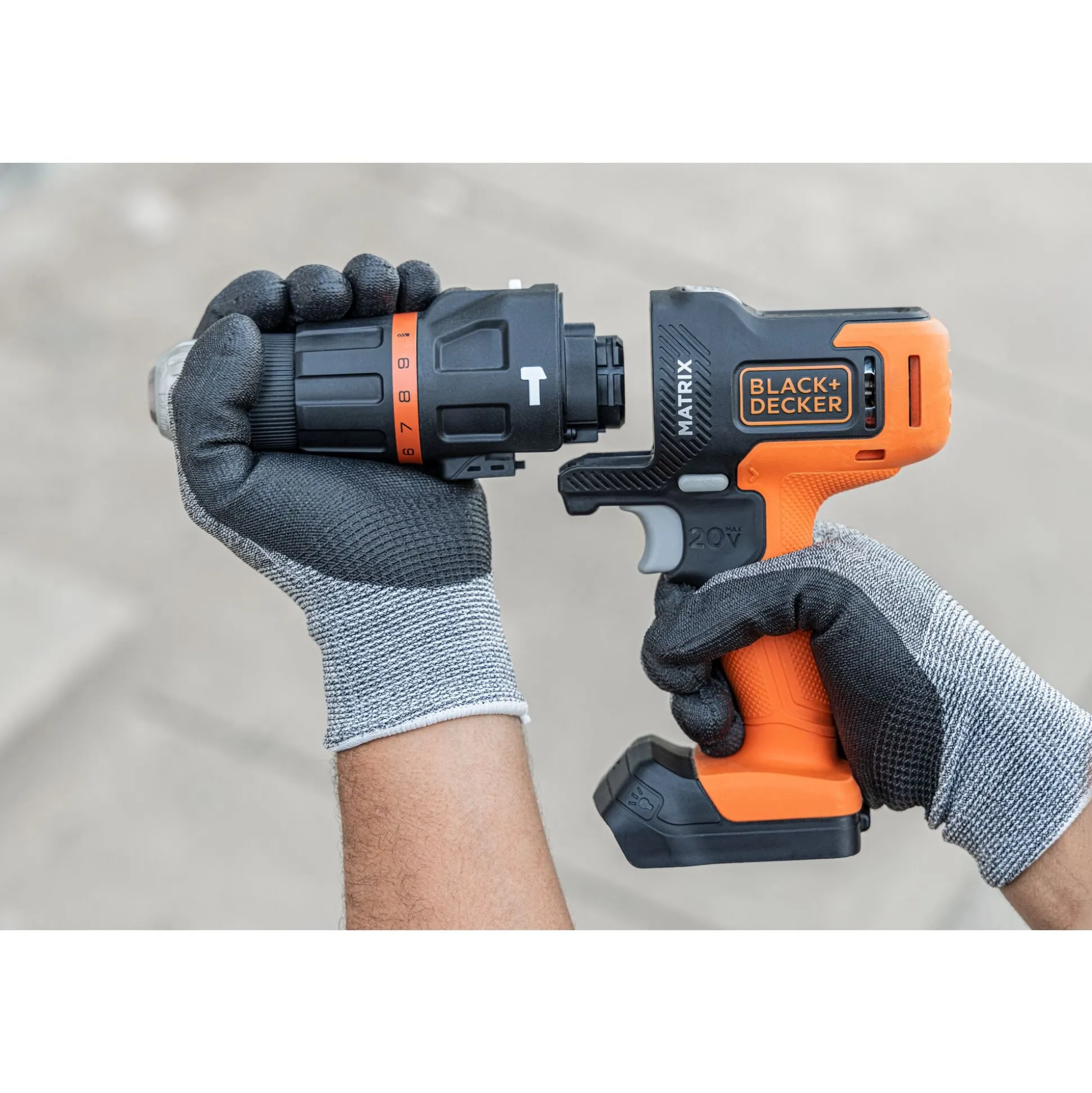 MATRIX™ Hammer Drill, Easy Attachment with 2-Speed Setting
