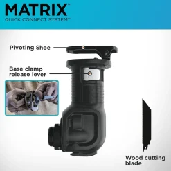 MATRIX™ Reciprocating Saw Accessory For Cordless Drill