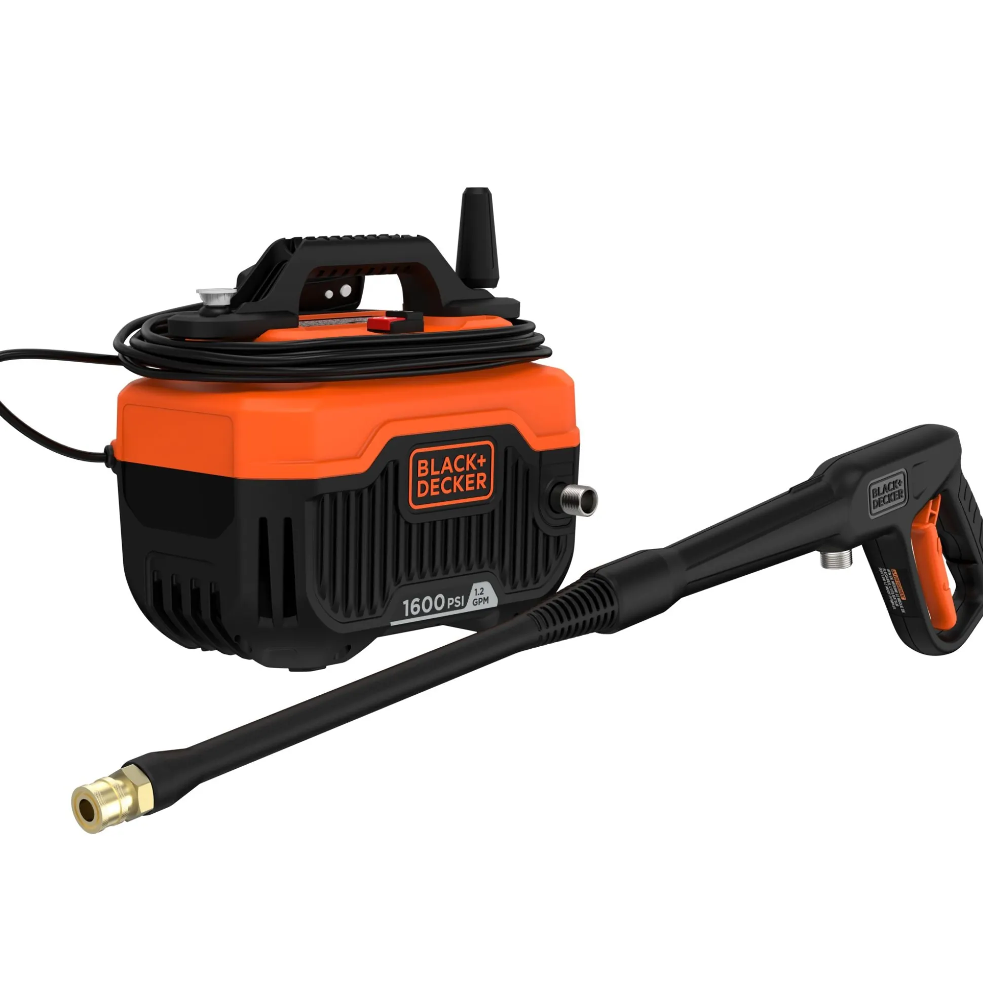 1,600 MAX psi* 1.2 gpm* Electric Cold Water Pressure Washer